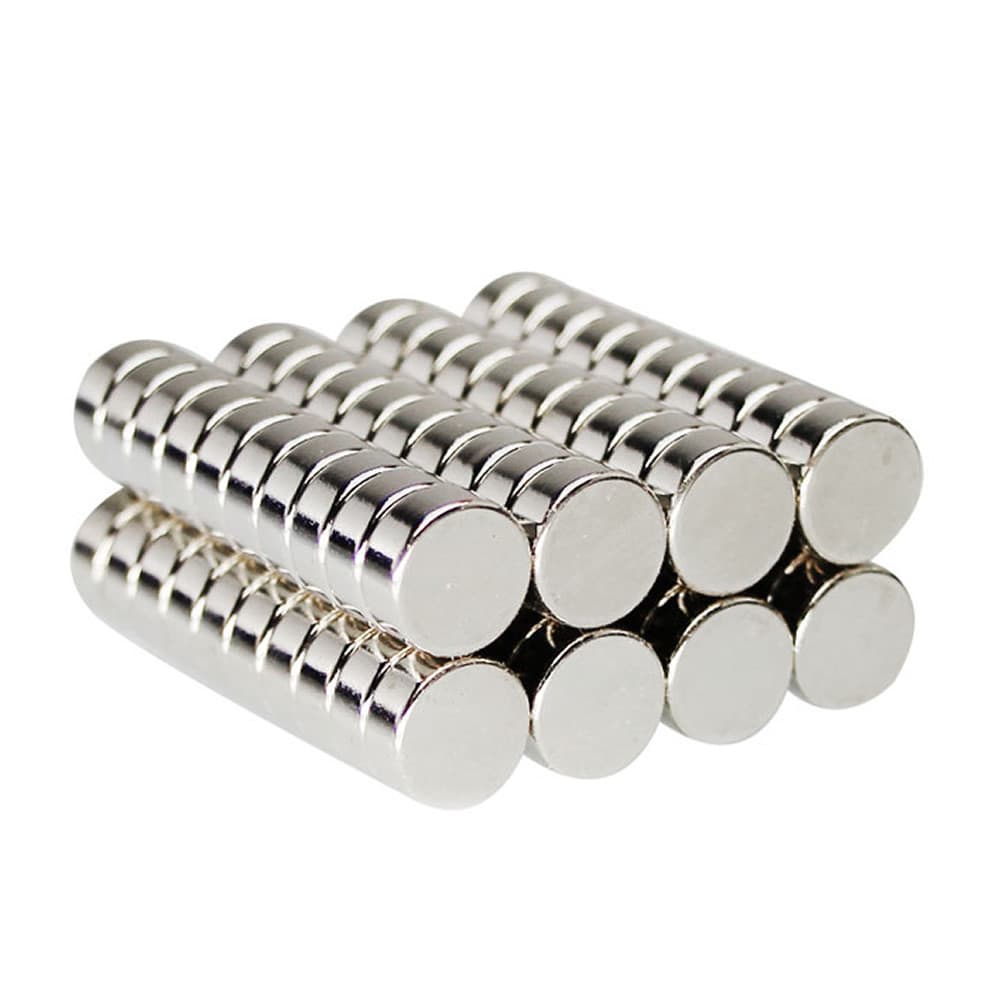 200pcs. Imã De Neodímio 10x4 Super Forte 10mm X 4mm N35