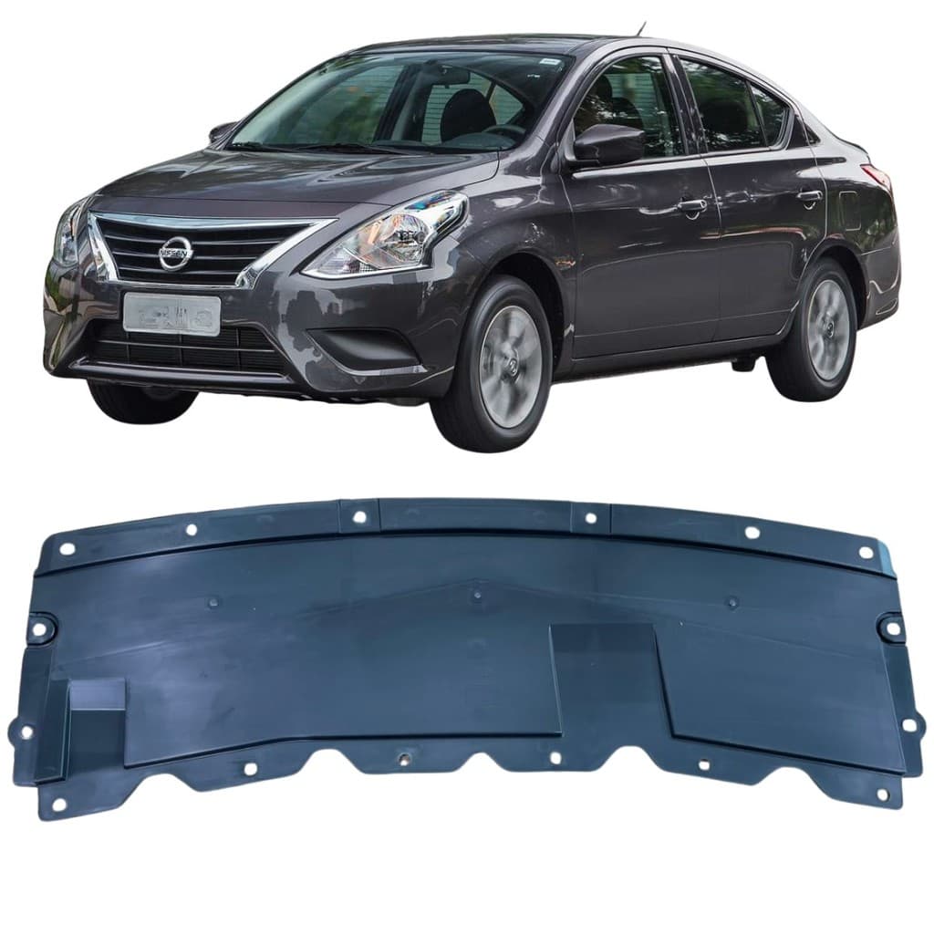 DEFLETOR INFERIOR PARACHOQUE DIANTEIRO NISSAN VERSA 2015 A 2020