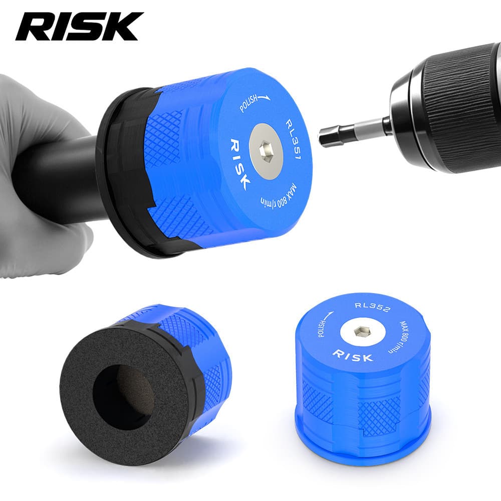 Ferramenta De Polimento De Extremidade De Tubo De Garfo Dianteiro De Bicicleta RISK Adequada Para 28.6 Mm/31.8