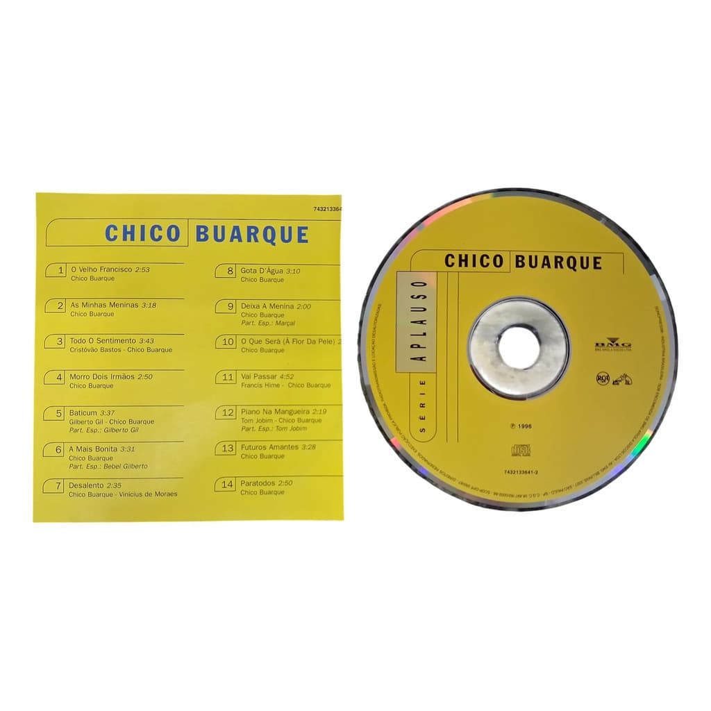 Cd - Chico Buarque - Série Aplauso (só O Cd - Leia)