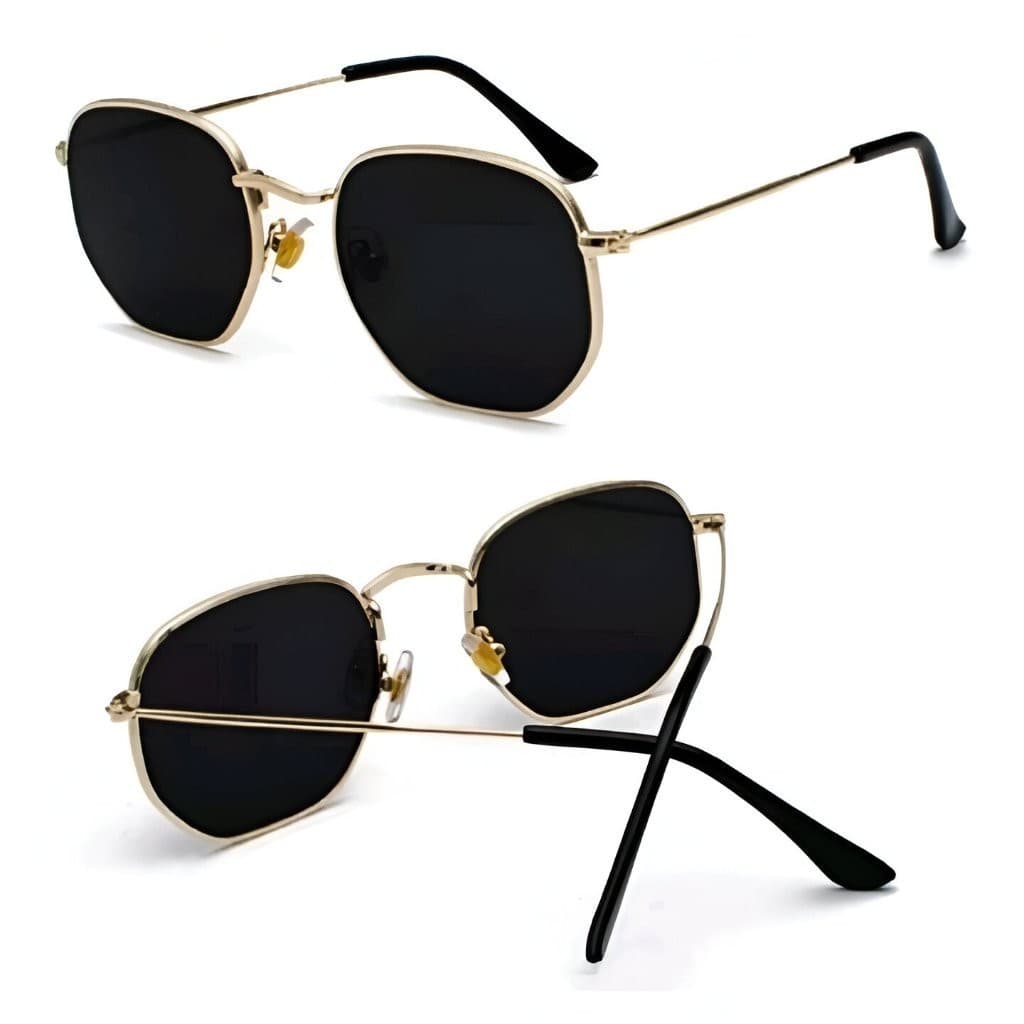 Óculos de Sol HEXÁGONAL Hype Moda Feminino Masculino Envio Rápido