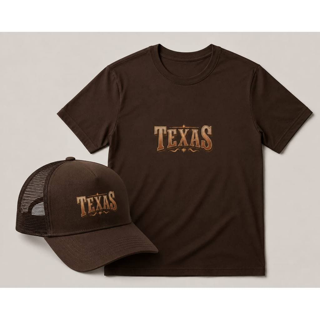 Lançamento Kit Texas Country Camiseta + Bone 100% Algodão P ao G3 Plus Size Masculino Feminino