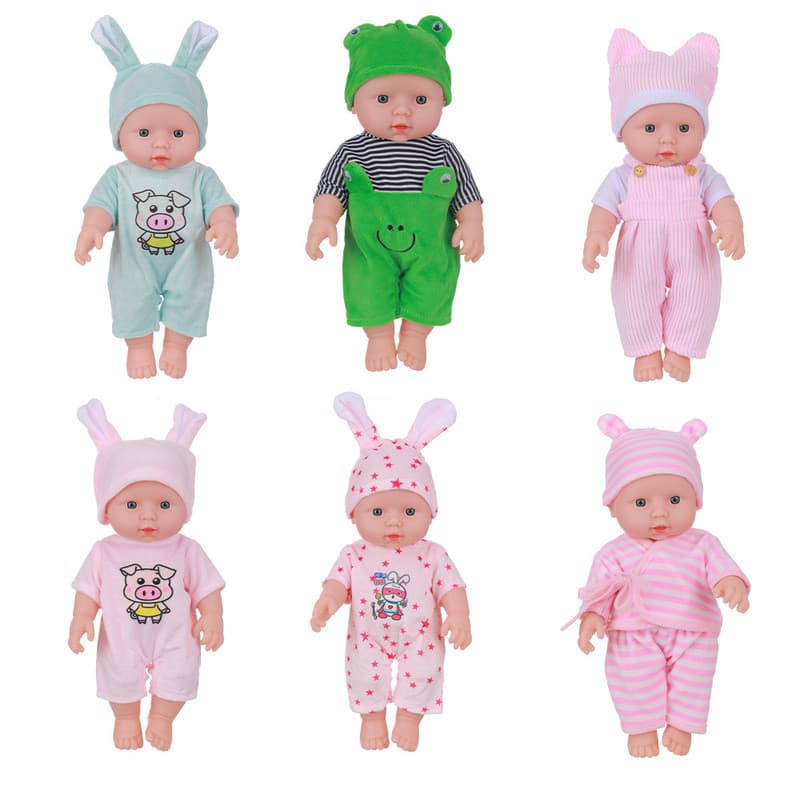 Estoque pronto venda quente 30cm vinil renascimento boneca simulação bebê 12 Polegada boneca lavável reconfortante 0817