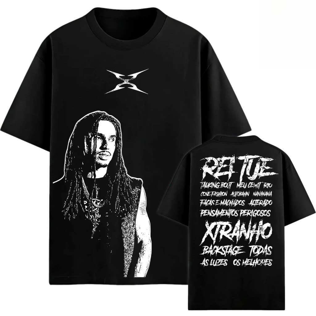 [Camiseta Premium em Algodão Puro]TT Matue xtranho camiseta algodão 100 % streetwear.
