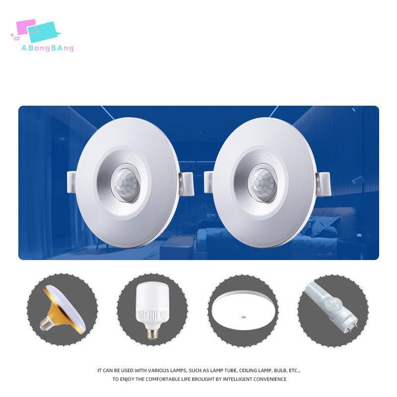 abongbang Infravermelho PIR Sensor De Movimento Interruptor Controle Luz Sensores Do Corpo Humano Ligar/Desligar Automát