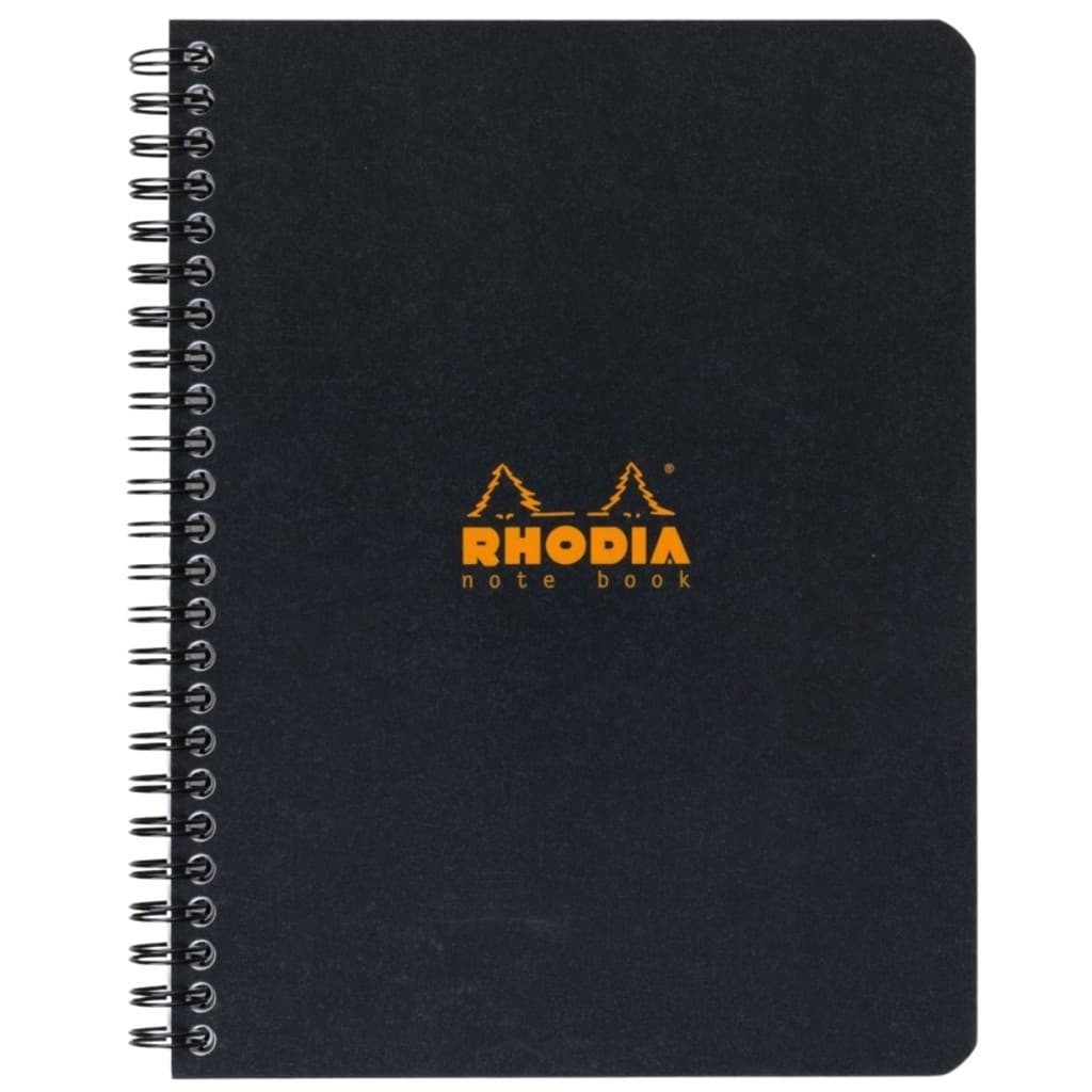 Caderno Note Book A5+ Black Rhodia 80 Folhas - 193469c