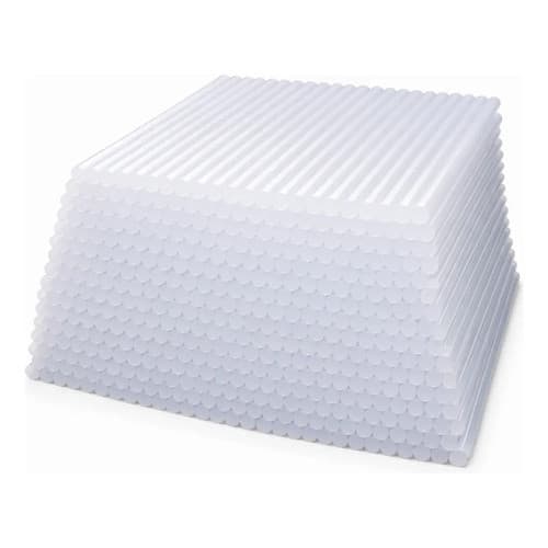 Bastão Cola Quente 11mm Grossa Atacado Caixa Master 25kg Transparente
