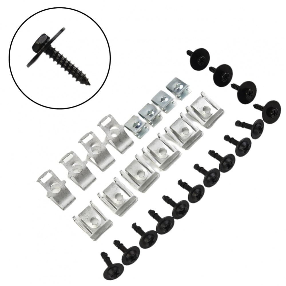 Undertray Clips Repair Útil 28PCS Acessórios Motor Para A4 B8 A5 8T