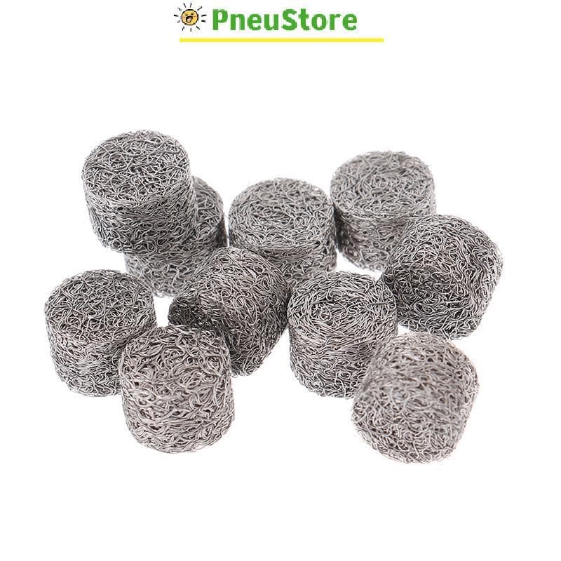 haostone 1/5 * Bico De Pote De Espuma De Aço Inoxidável er Lança De Sabão De Neve Filtros De Malha Prática tiu9