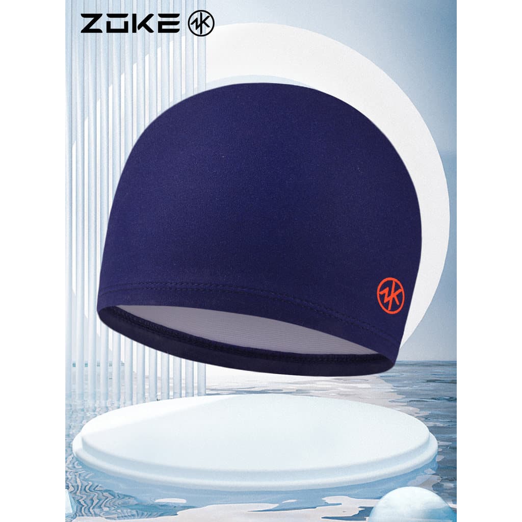 Touca de natação de Silicone Zhuke de alto valor Extra grande à prova d'água para cuidados com os cabelos Treinamento de