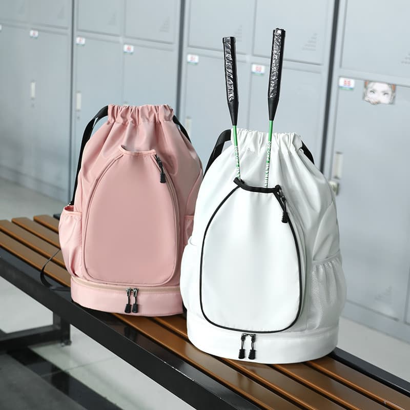 Atacado novo estilo saco de basquete sapato Badminton saco grande capacidade esportes cordão saco treinamento ao ar livr
