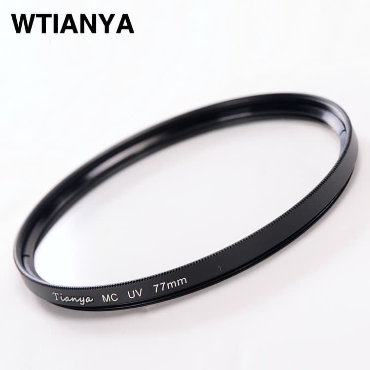 Filtro Tianya MCUV com revestimento multifilme 40.5/49/52/55/58/62/67/72/77/82mm Filtro UV