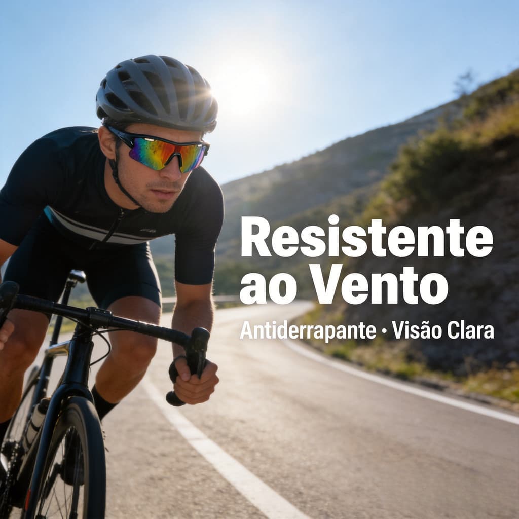 [Vários pares de desconto] Óculos de sol à prova de vento para ciclismo, homens, mulheres, moda ao ar livre, escalada, e