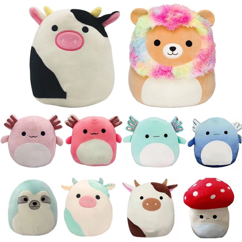 40cm/30cm Tamanho Grande Squishmallows Animal Boneca Brinquedos Recheados Aniversário Big Dolls Pelúcia Coelho Páscoa Ap