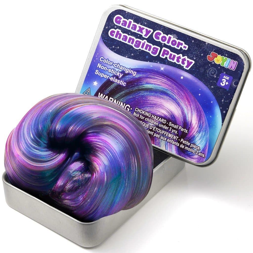 Slime JOYINGalay que muda de cor, 4,2 onças de slime para crianças, slime terapêutico, brinquedo para alívio do estresse