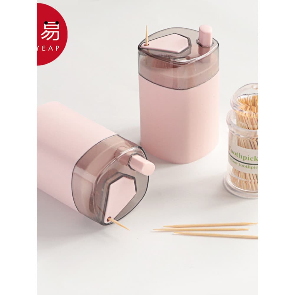 Suporte para palito/palito B1pn001-casa sala de estar tipo Push automático portátil substituível simples vasilha portáti