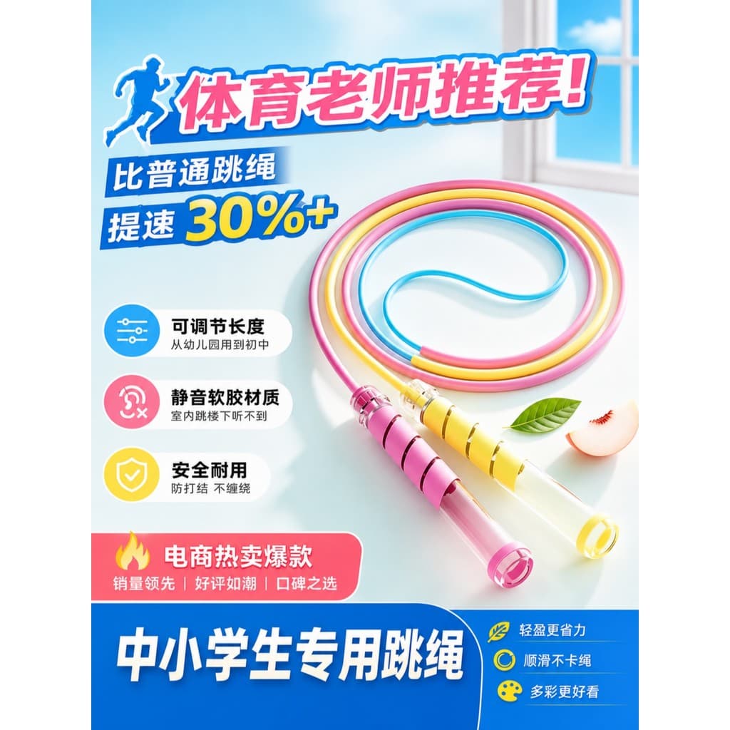 pula corda corda de pular corda de pular profissional Corda de pular para medição física infantil, nova atualização, jar