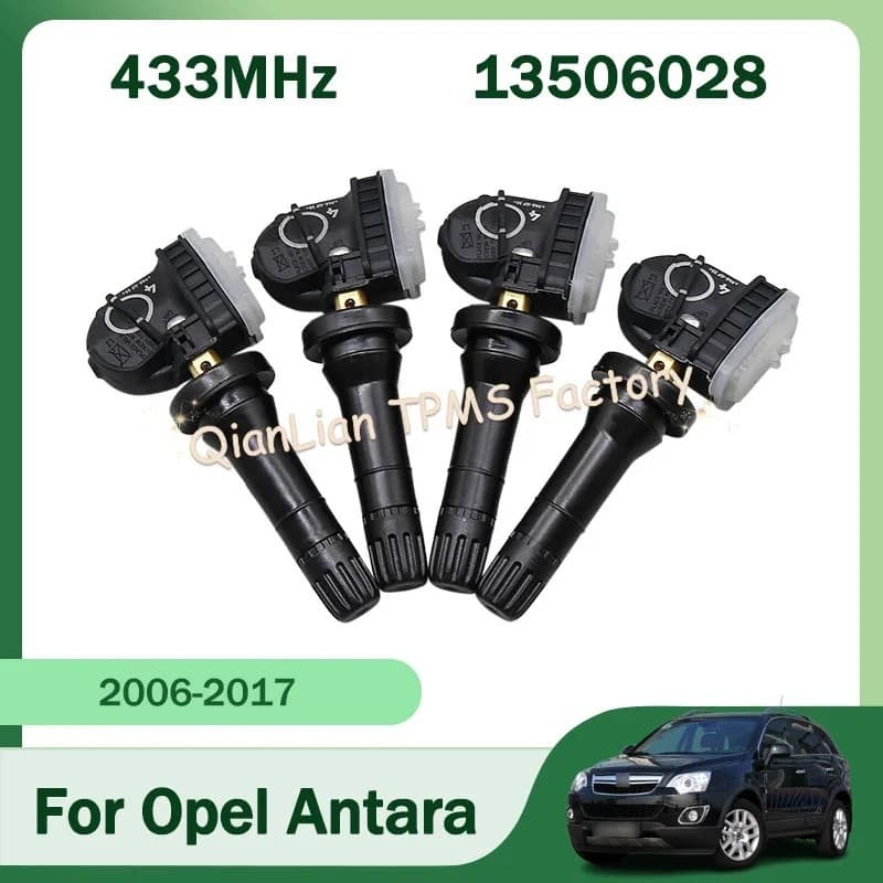 HZY 1/4pcs 13506028 Sensor De Monitor De Pressão Dos Pneus TPMS Para Opel Antara Adam Ampera Astra J K Corsa D Insignia