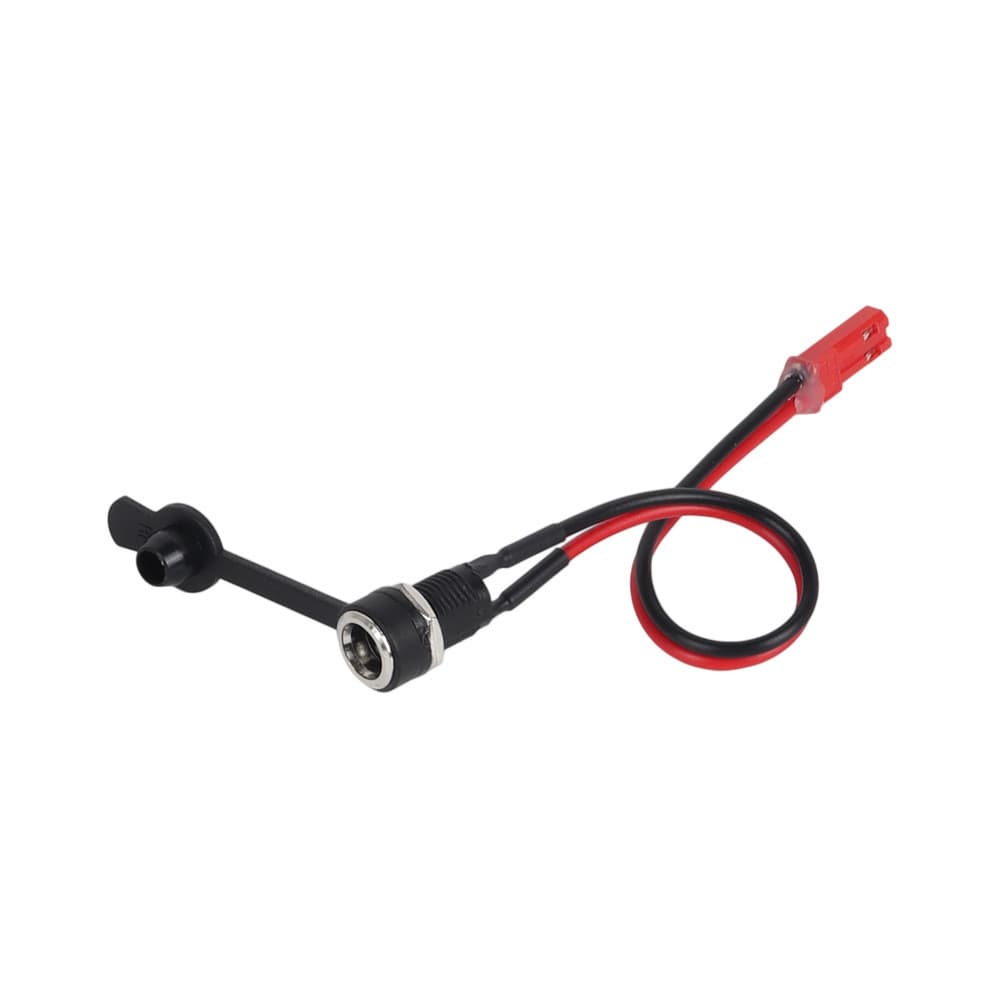 Porta de carregamento DC 5.5*2.1mm com capa à prova d'água é adequada para scooters elétricos Kukirin G3 G4 CWWC.