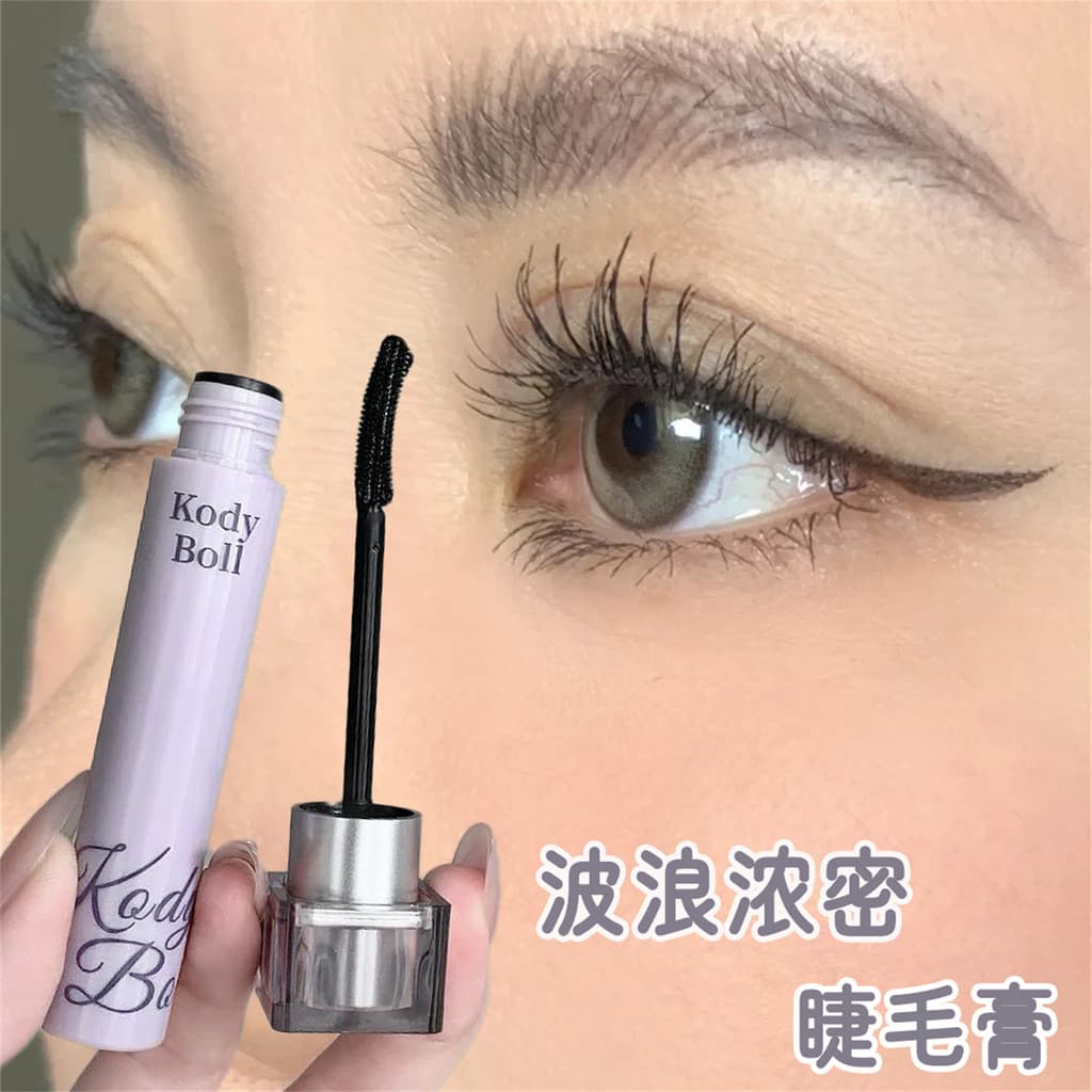 Fadou grande marca genuíno rímel onda grosso fino de longa duração à prova dwaterproof água não-manchas novato Natural t