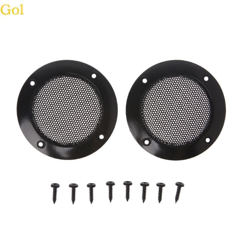 Tampa Redonda Do Alto-Falante Subwoofer Carro Para Caixas Falantes Domésticos