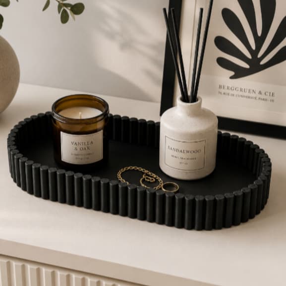 Bandeja Decorativa Organizador Perfume, Maquiagem, Mesa, Porta Joias, Chaves