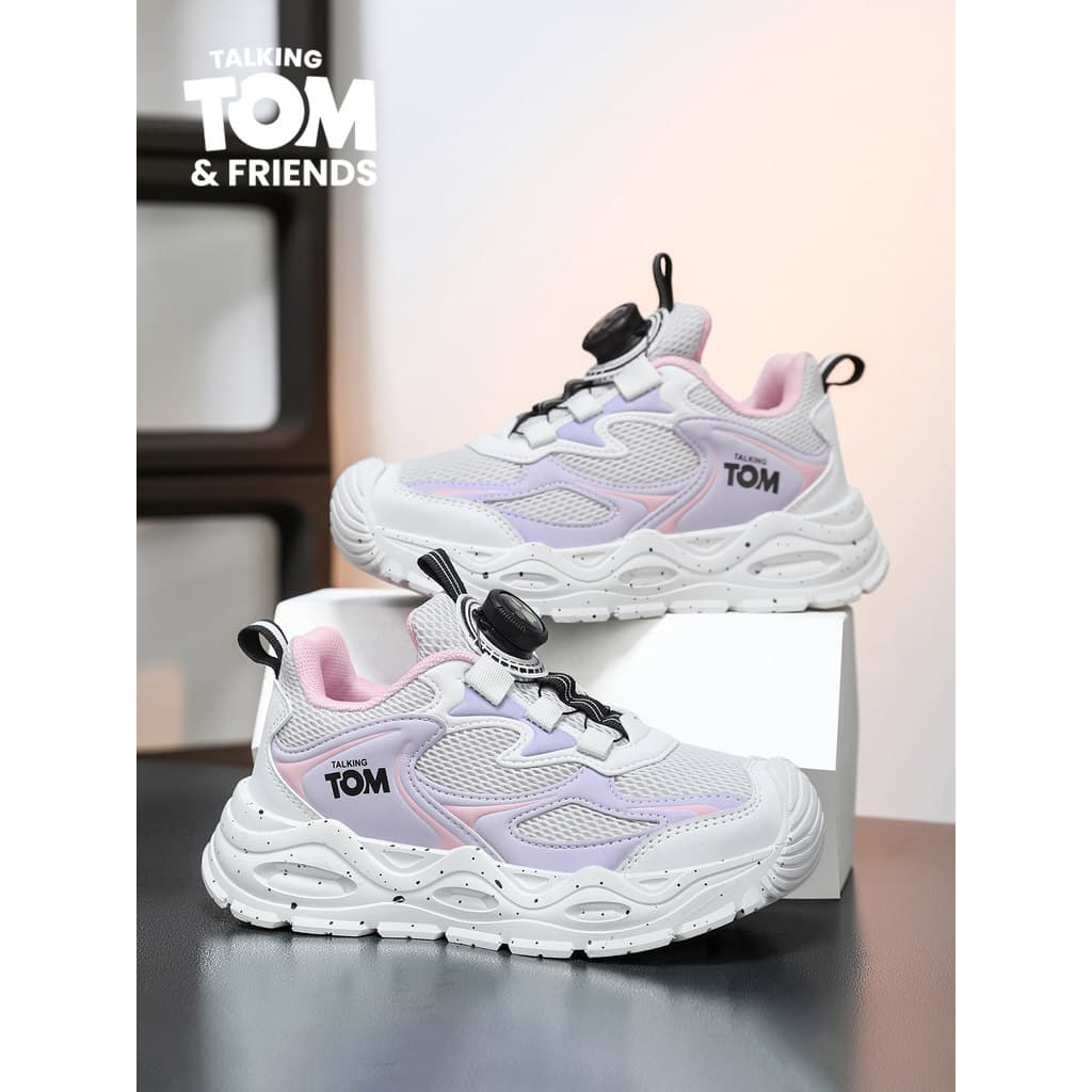 Tom gato meninas sapatos esportivos crianças tênis de corrida de sola macia primavera outono novo estilo meninas sapatos