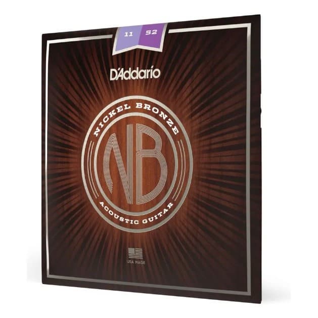 Encordoamento Violão Aço 11-52 D'addario Nickel Bronz Nb1152