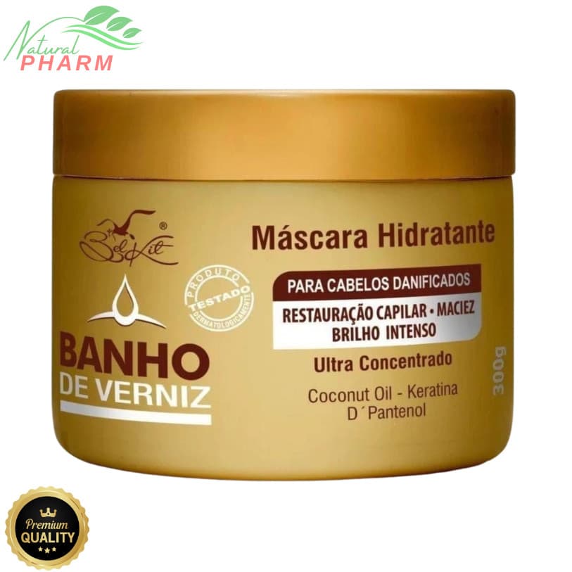 Máscara de Hidratação Banho de Verniz Belkit - 300g