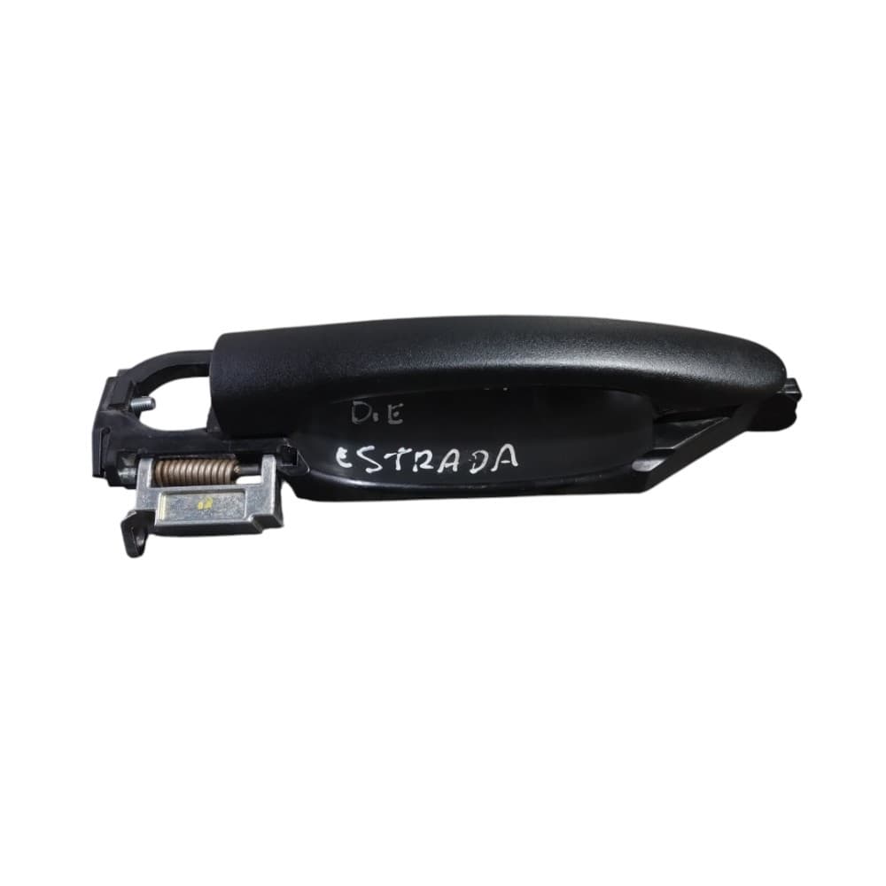 Maçaneta Externa Dianteira Esquerda Fiat Strada 16/20 030864 Preto Dianteira