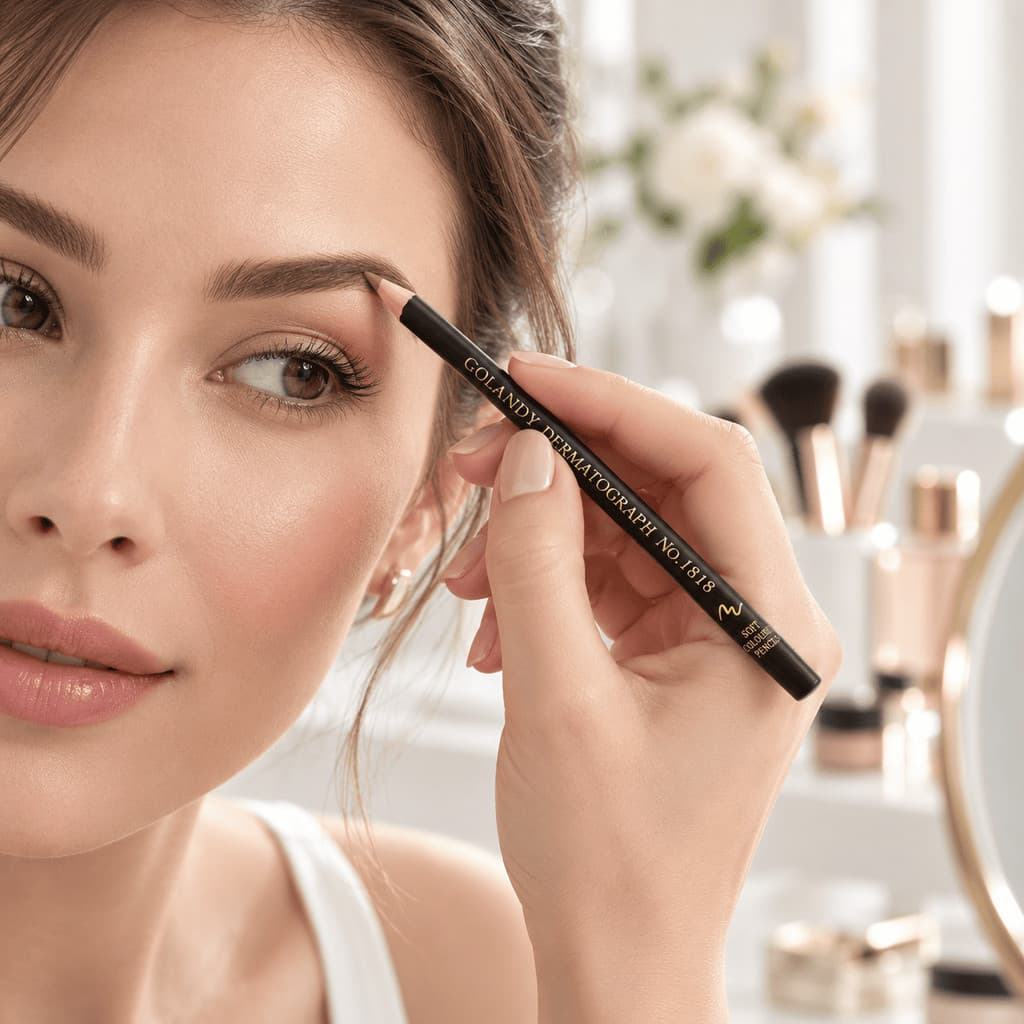 Lápis Dermatográfico para demarcação de Micropigmentação e Microblading