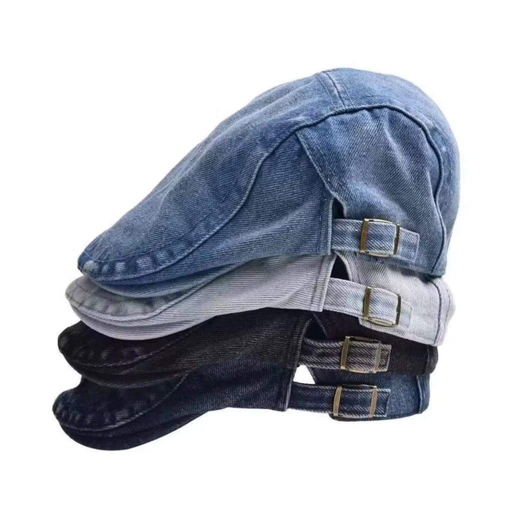 Boné Boina Jeans Lavado Unissex com Regulador Lateral