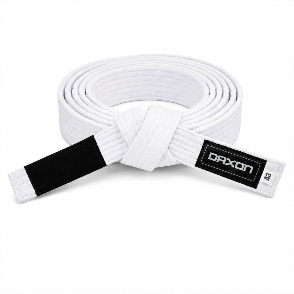 Faixa Jiu Jitsu Daxon Estrutura Encorpada Reforço EVA Tarja Integrada Uso Profissional