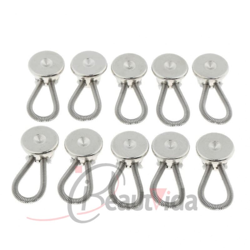 [10x Extensores De Colarinho/Extensor De Pescoço/Botão De Para Expansão De Camisas Masculinas