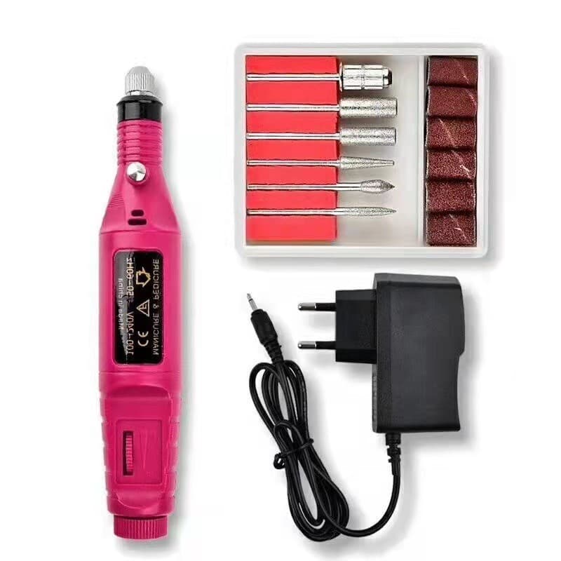 Lixadeira Elétrica De Unha Motor Caneta Bivolt Profissional De Unhas
