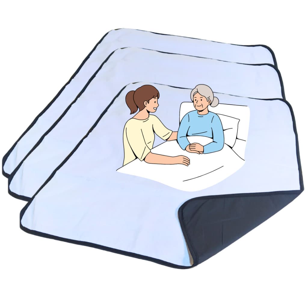 3 OU 1 - Protetores Para Colchão Contra Incontinência Urinária 100x70cm - Impermeável e Absorvente