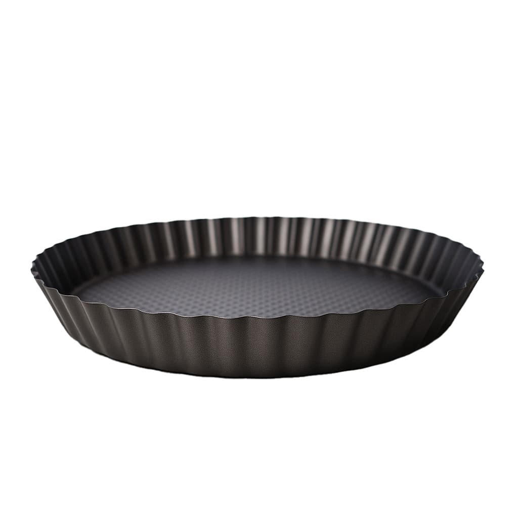 Forma Torta Crespa Assadeira Redonda Forminha Antiaderente Pudim Doce Cozinha Assar Bolos Sobremesas