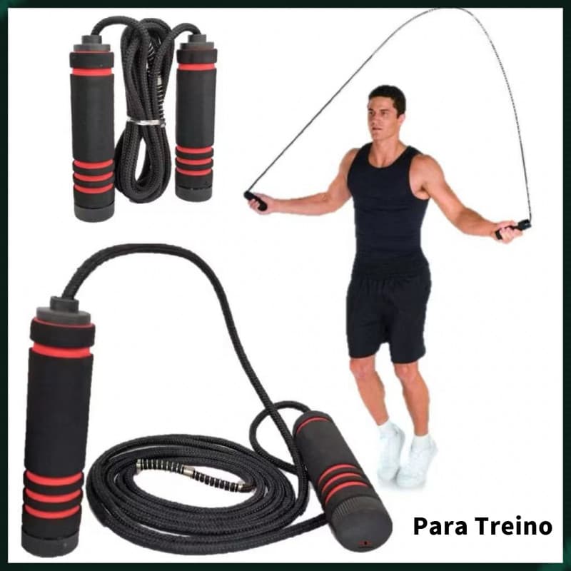 Corda de Pular para Treino - Ideal para Exercícios na Academia