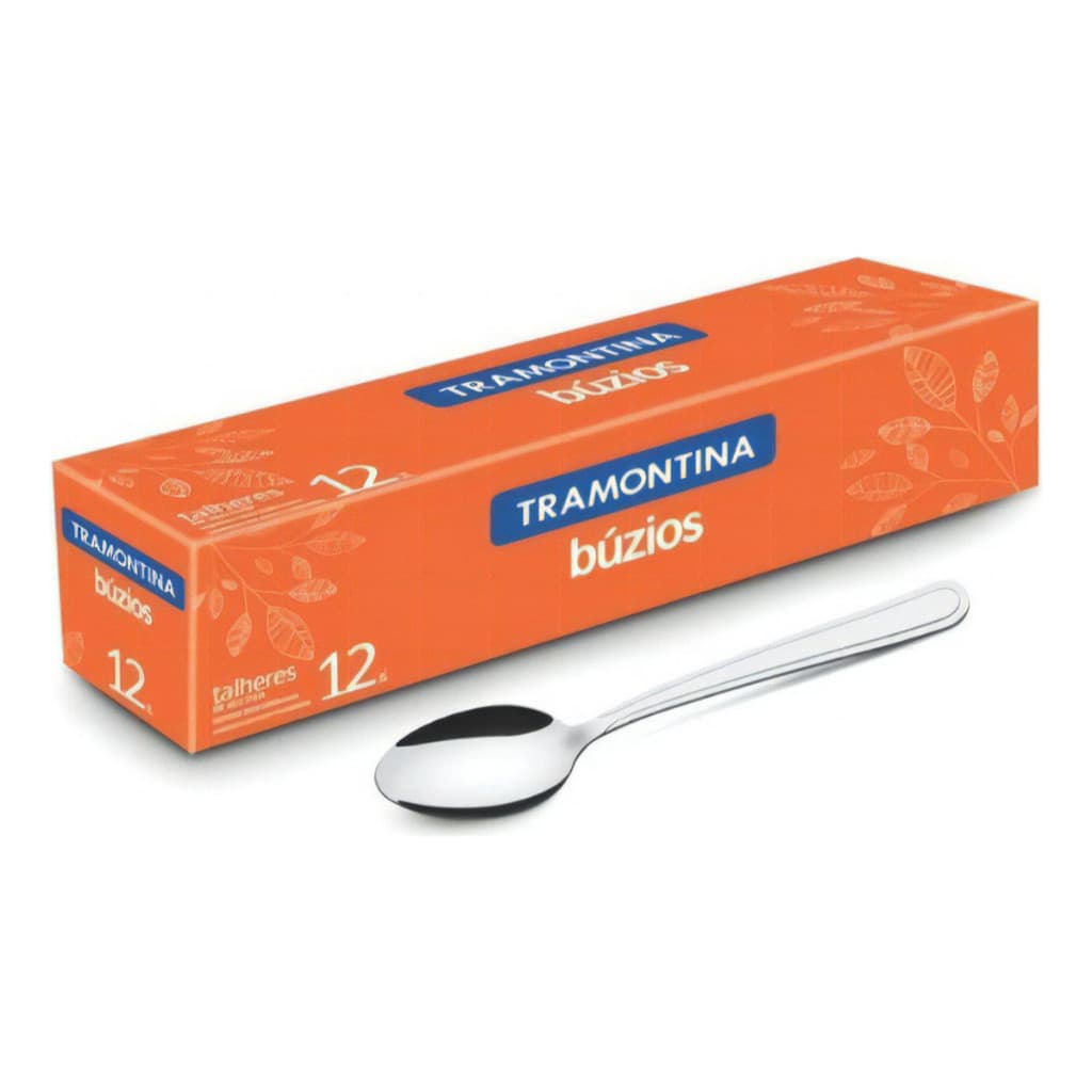 KIT 12 Colheres de café ,colher de  chá ,colher de sobremesa Modelo BUZIOS BARATO ATACADO