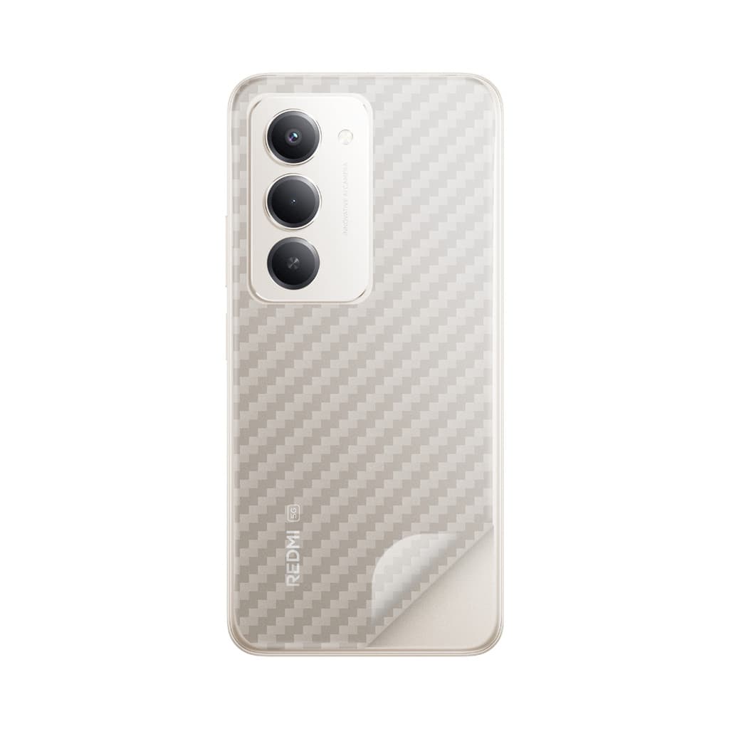 Película Traseira Fibra de Carbono Para Redmi 15