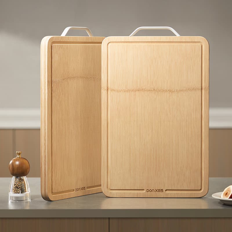 [Novo produto] Tábua de corte de cozinha Tábua de corte Tábua de corte doméstica de multifuncional de bambu