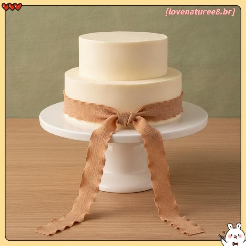 [Love] Fita De Chiffon Rabo De Peixe Macio De 10 Jardas 2.5 Cm Transparente Para Presente De Ação De Graças Decoração De