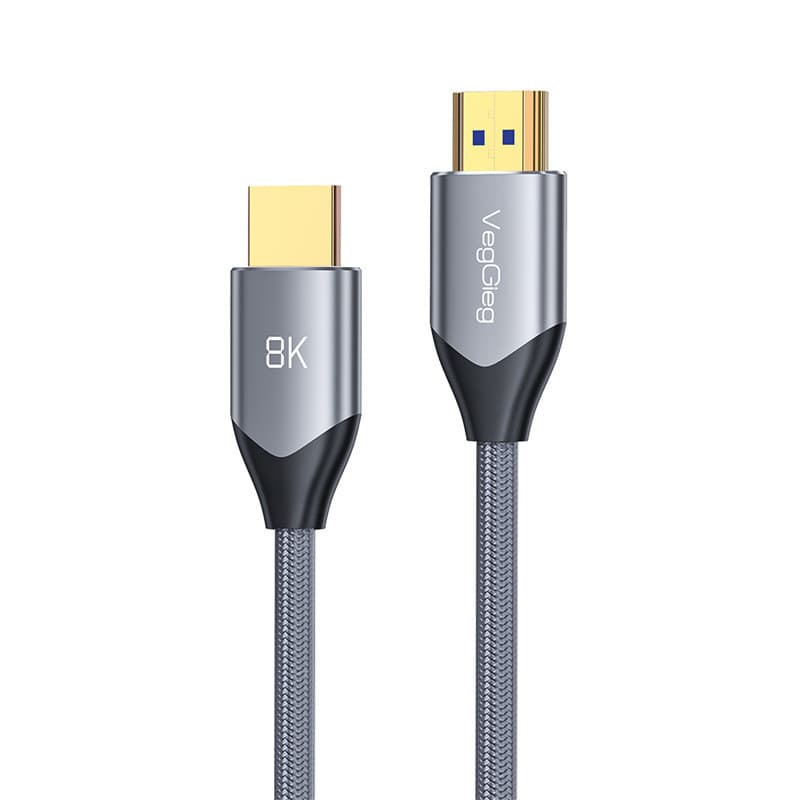 Cabo HDMI HD Versão 8K2.1 Computador TV Top Box Projetor PS5 Cabo de vídeo Cabo HDMI