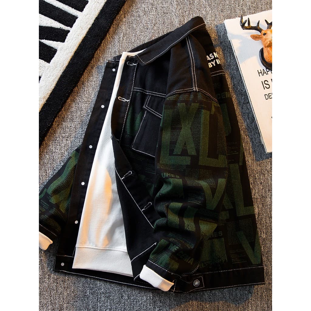 HPCP Outono Costura Única Jaqueta Jeans Masculina 2026 Novo Estilo Ruffian Bonito Versão Coreana Na Moda Casual Jaqueta