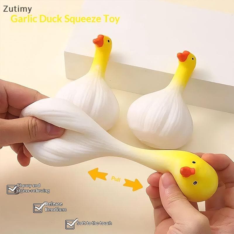 [Zutimy] Cute Du Squeezable Slow Rebound Soft Stress Relief Fidget Para Decoração De Mesa De Quarto Presente De Aniversá