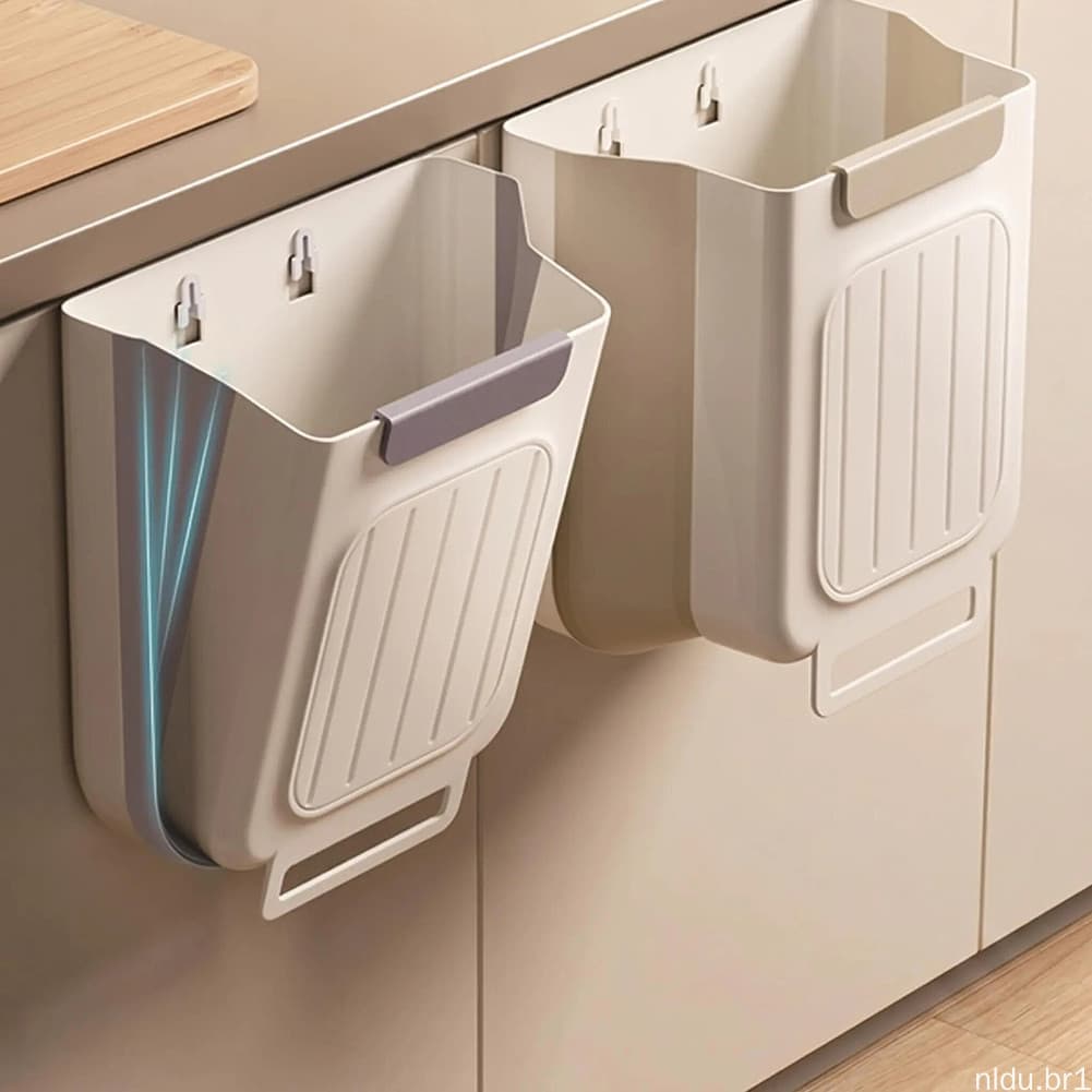 Lixeira De Plástico Com Tampa Tubo De Lixo De Grande Capacidade Para Cozinha Doméstica De Quarto