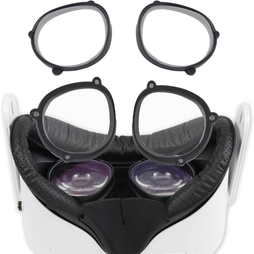 Usado para armação de óculos magnética Meta Quest 2/Quest 3 e lentes anti-luz azul, acessórios de VR para bloquear a luz
