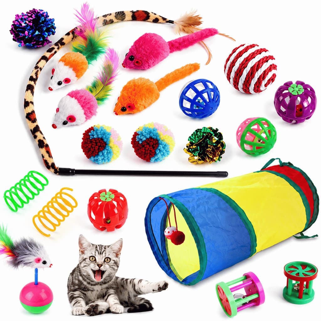 Túnel Labirinto Para Gatos Cães Interativo Cat Brinquedo Pet Wbcom