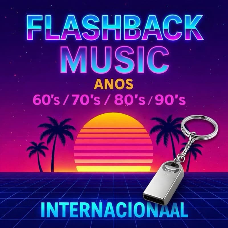 Flashback Anos 60 70 80 90 USB Portátil Plug and Play Compatível Carro PC Notebook TV Compacto