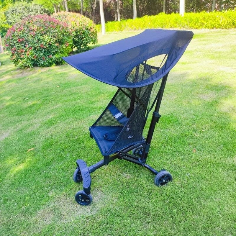 Palha Huzi T18 carrinho de bebê toldo estendido e bab Little Tiger T18 carrinho de bebê toldo estendido bebê deslizante